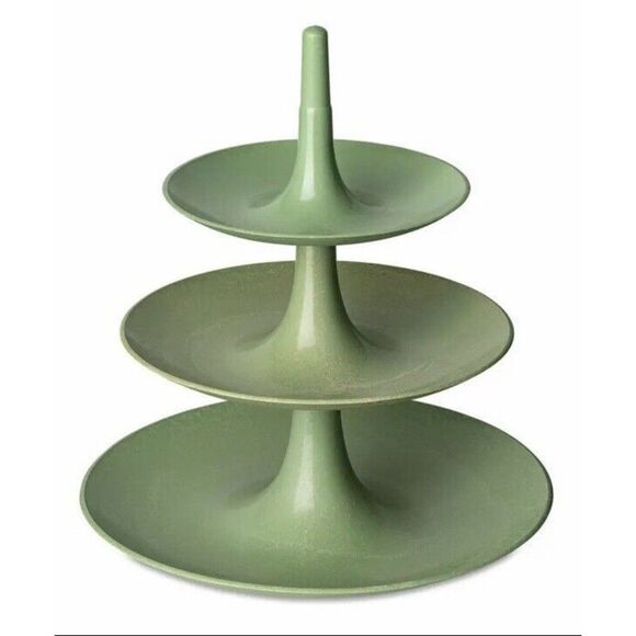 Koziol Etagere Babell Three Tier Serving Stand, Plastic, Preowned - Picture 1 of 9